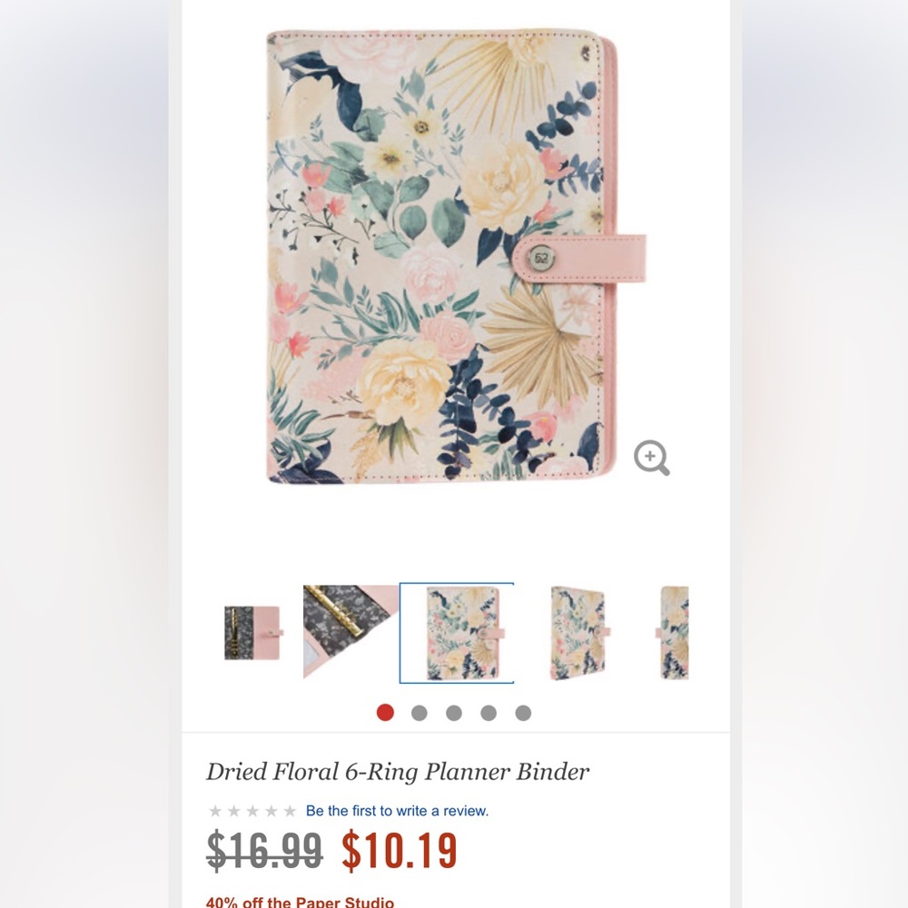 Agenda 52 The Planner Studio Binder